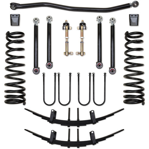 3 in X Factor Long Arm Suspension System 03-09 Ram 3500/2500 4wd - Click Image to Close